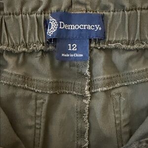 Democracy Sage Green Trousers size 12 NWOT